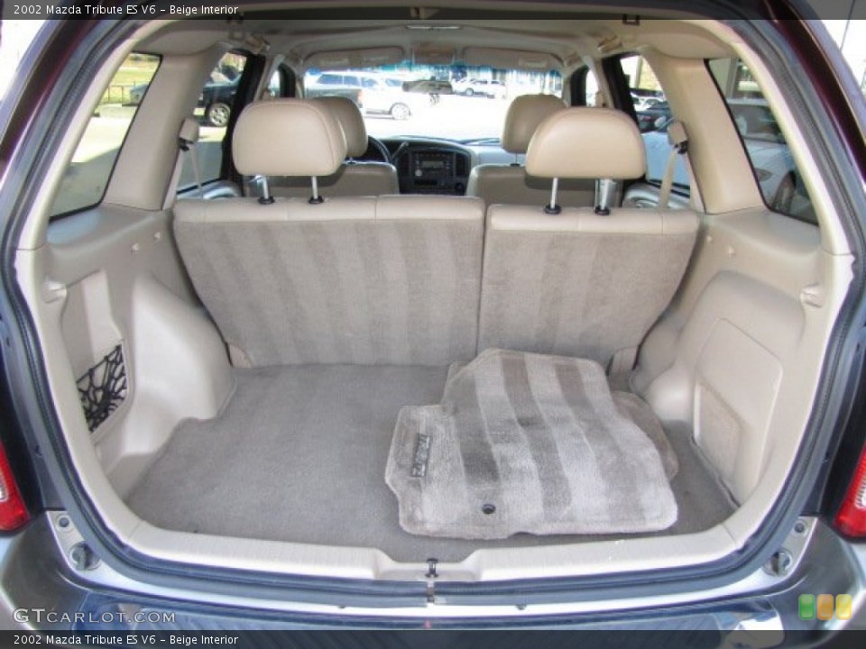 Beige Interior Trunk for the 2002 Mazda Tribute ES V6 #89137121