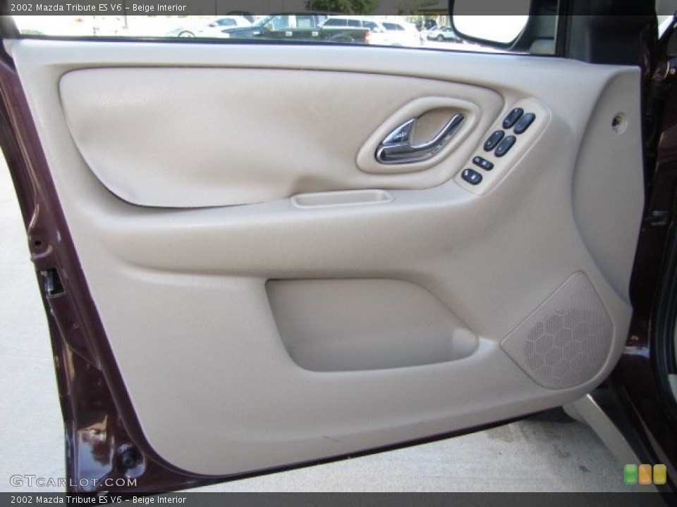 Beige Interior Door Panel for the 2002 Mazda Tribute ES V6 #89137205