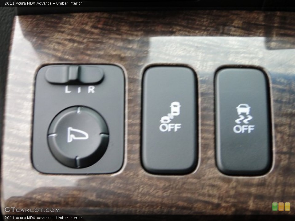 Umber Interior Controls for the 2011 Acura MDX Advance #89137358