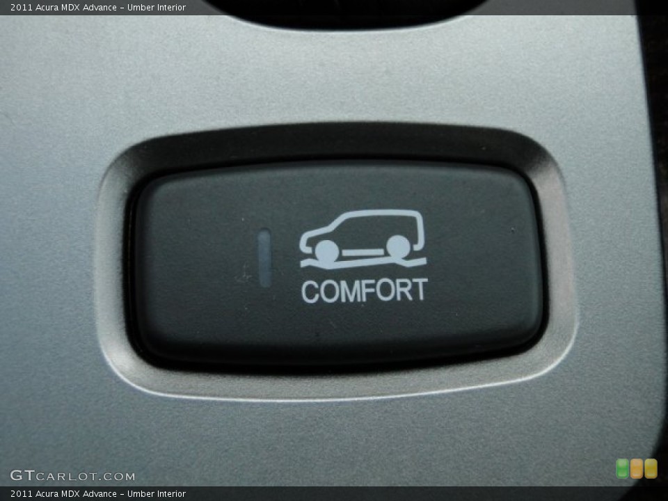 Umber Interior Controls for the 2011 Acura MDX Advance #89137385
