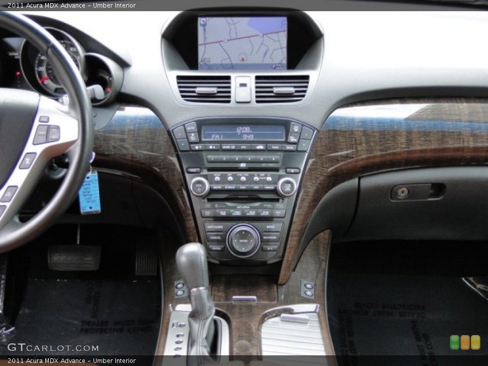 Umber Interior Controls for the 2011 Acura MDX Advance #89137440