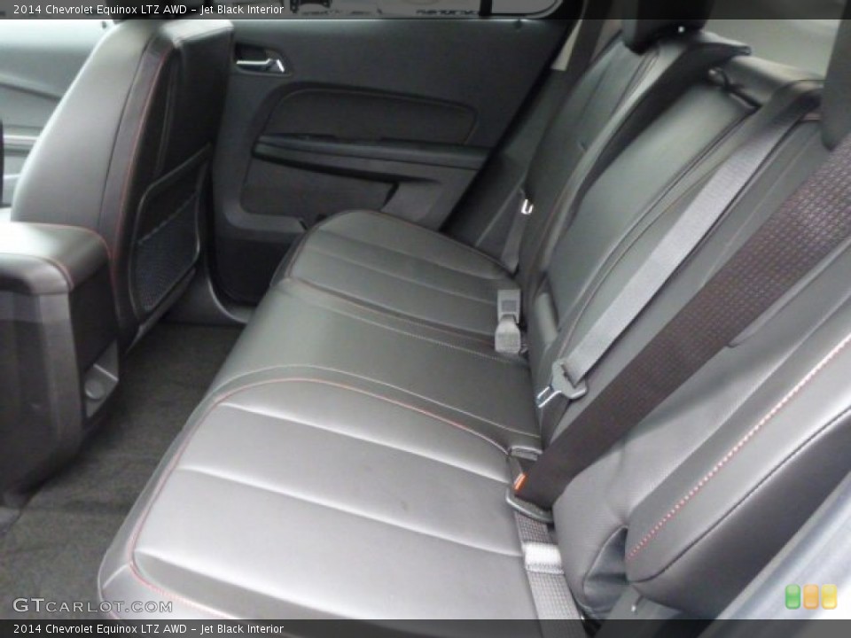 Jet Black Interior Rear Seat for the 2014 Chevrolet Equinox LTZ AWD #89141331