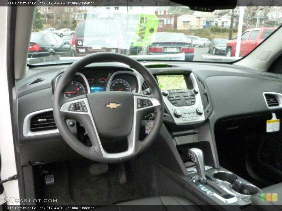 Jet Black Interior Dashboard for the 2014 Chevrolet Equinox LTZ AWD #89141349