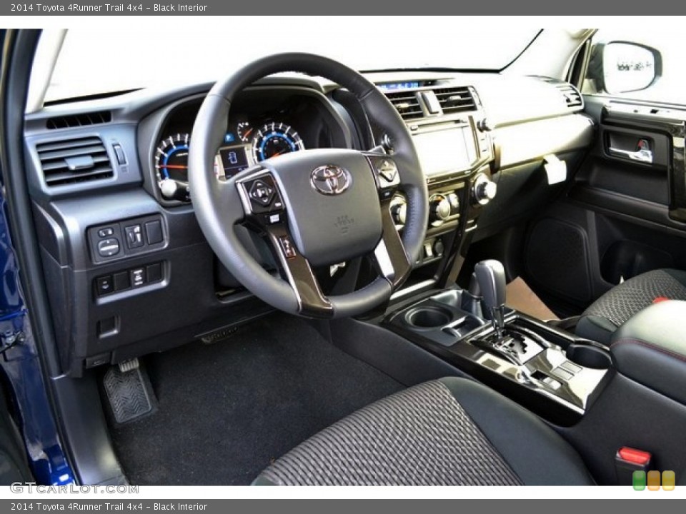 Black Interior Prime Interior for the 2014 Toyota 4Runner Trail 4x4 #89147087