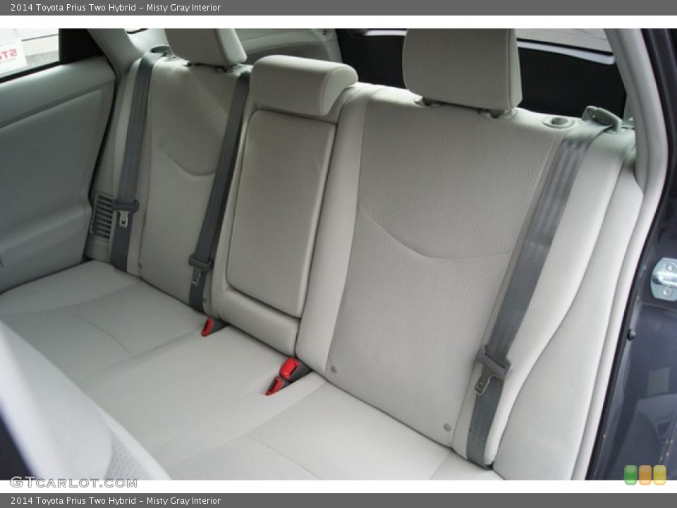 Misty Gray Interior Rear Seat for the 2014 Toyota Prius Two Hybrid #89148186