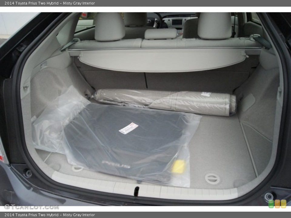 Misty Gray Interior Trunk for the 2014 Toyota Prius Two Hybrid #89148210