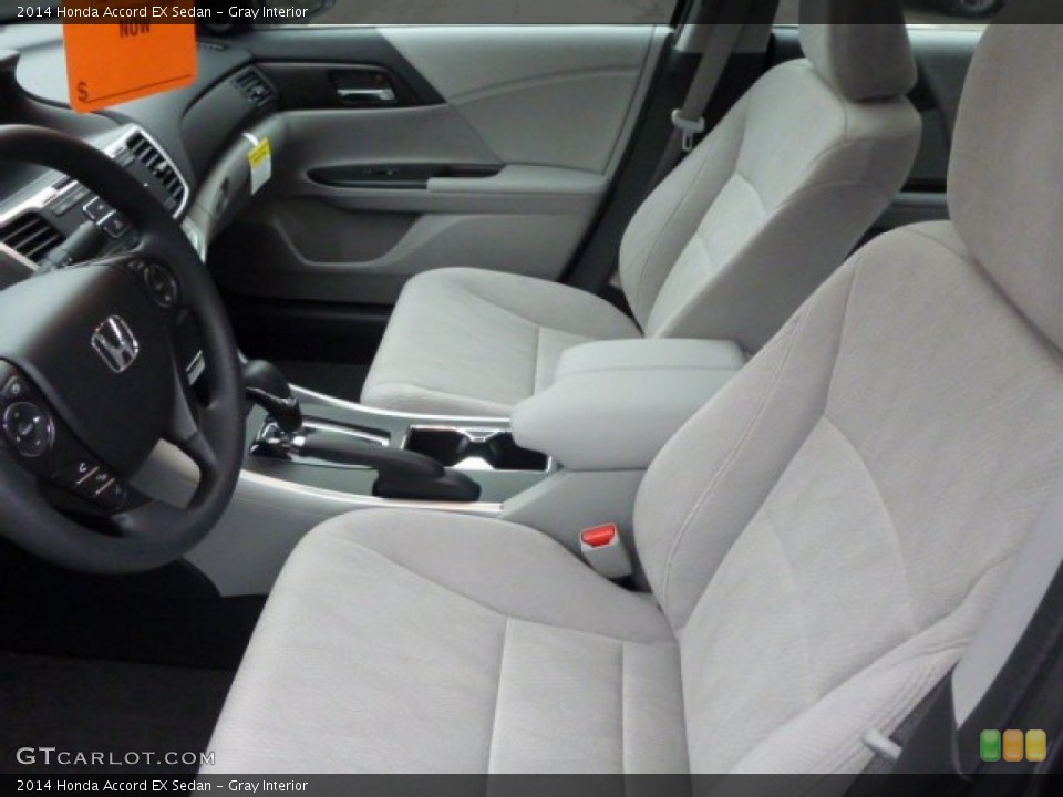 Gray Interior Front Seat for the 2014 Honda Accord EX Sedan #89150460