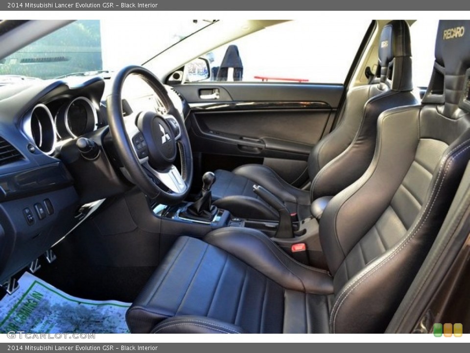 Black Interior Photo for the 2014 Mitsubishi Lancer Evolution GSR #89151597