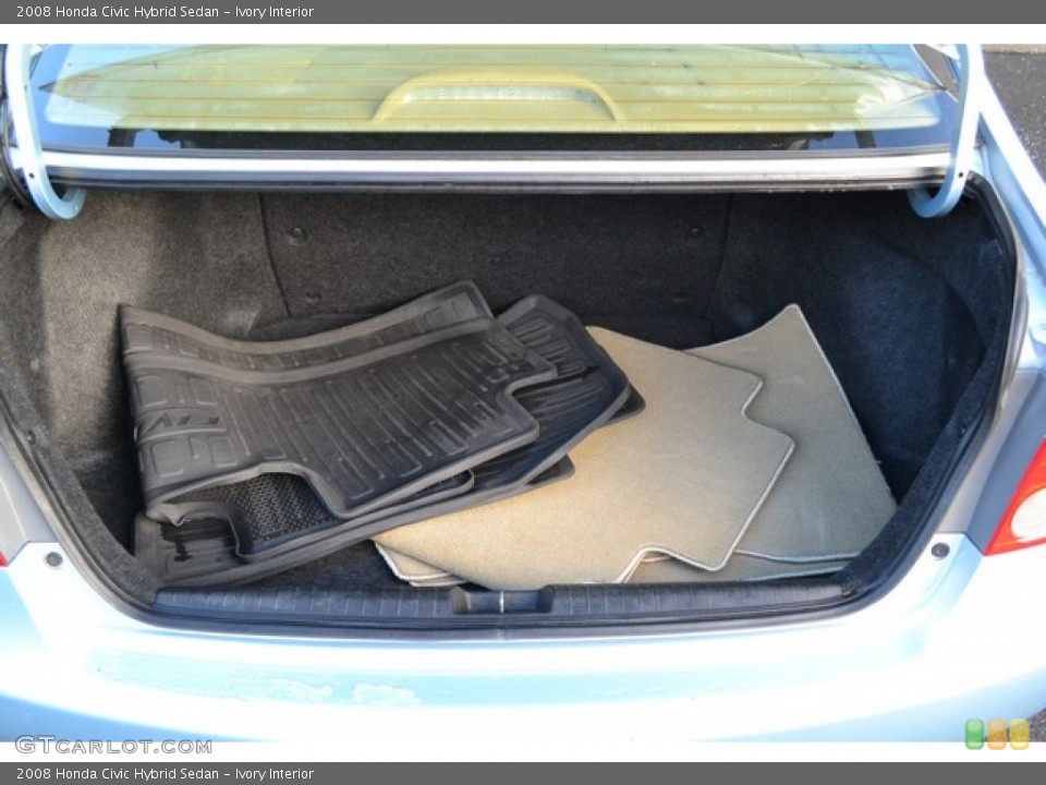 Ivory Interior Trunk for the 2008 Honda Civic Hybrid Sedan #89153199