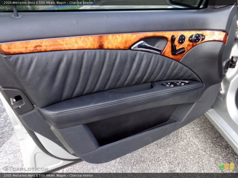 Charcoal Interior Door Panel for the 2005 Mercedes-Benz E 500 4Matic Wagon #89153463