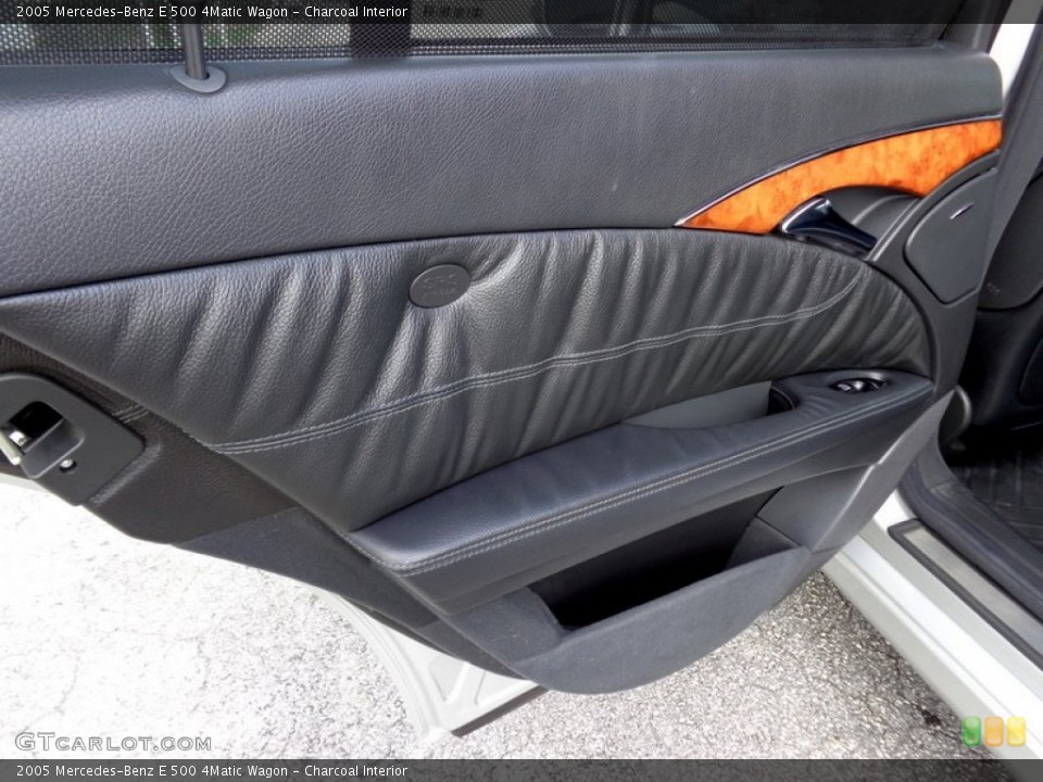 Charcoal Interior Door Panel for the 2005 Mercedes-Benz E 500 4Matic Wagon #89153478