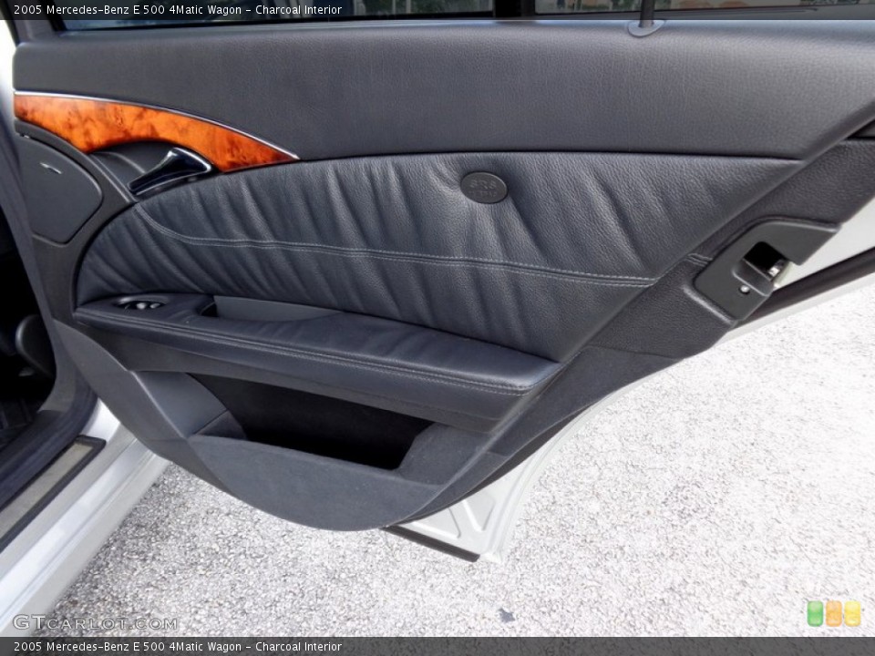 Charcoal Interior Door Panel for the 2005 Mercedes-Benz E 500 4Matic Wagon #89153528