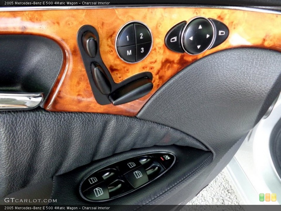 Charcoal Interior Controls for the 2005 Mercedes-Benz E 500 4Matic Wagon #89153580