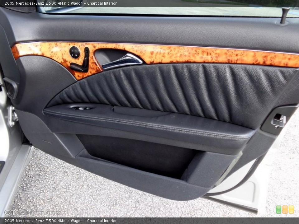 Charcoal Interior Door Panel for the 2005 Mercedes-Benz E 500 4Matic Wagon #89153841