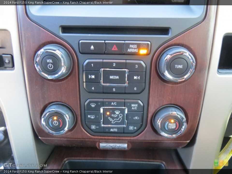 King Ranch Chaparral/Black Interior Controls for the 2014 Ford F150 King Ranch SuperCrew #89160642