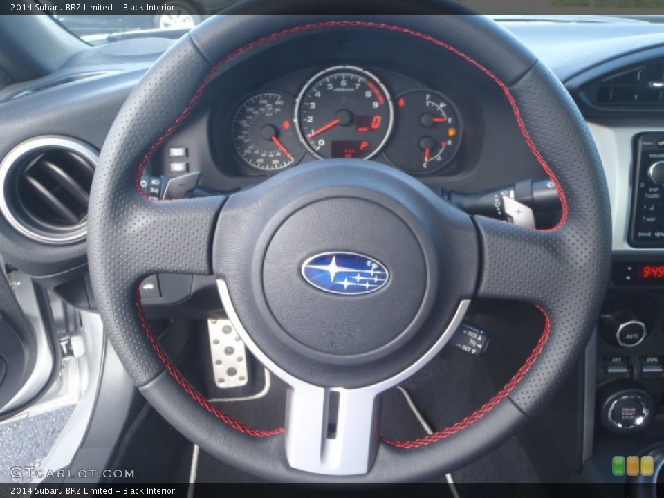 Black Interior Steering Wheel for the 2014 Subaru BRZ Limited #89163085