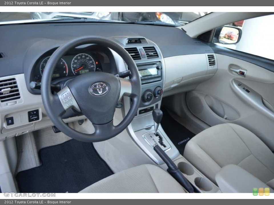 Bisque 2012 Toyota Corolla Interiors