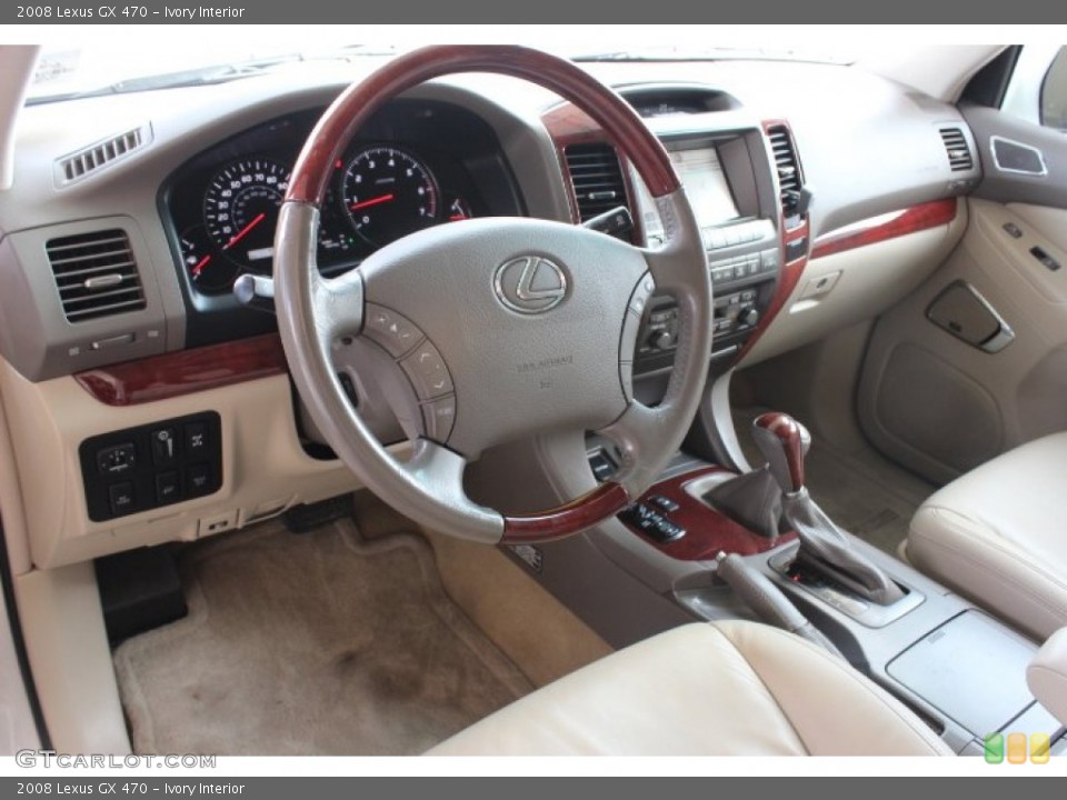 Ivory Interior Prime Interior for the 2008 Lexus GX 470 #89165335
