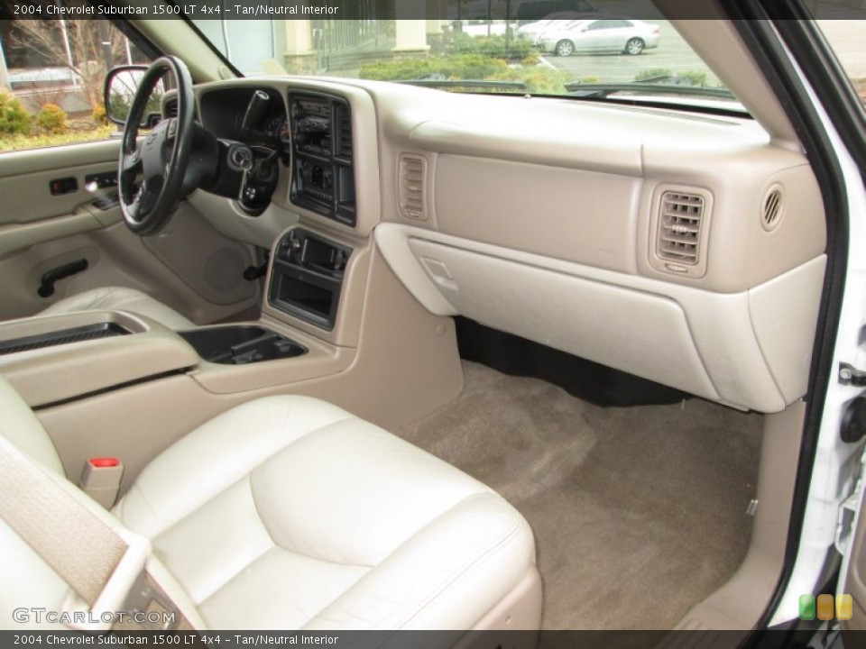 Tan/Neutral Interior Dashboard for the 2004 Chevrolet Suburban 1500 LT 4x4 #89167067