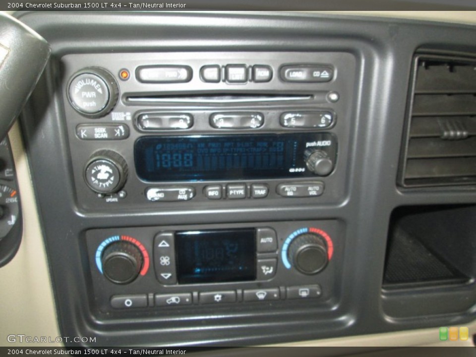 Tan/Neutral Interior Controls for the 2004 Chevrolet Suburban 1500 LT 4x4 #89167160