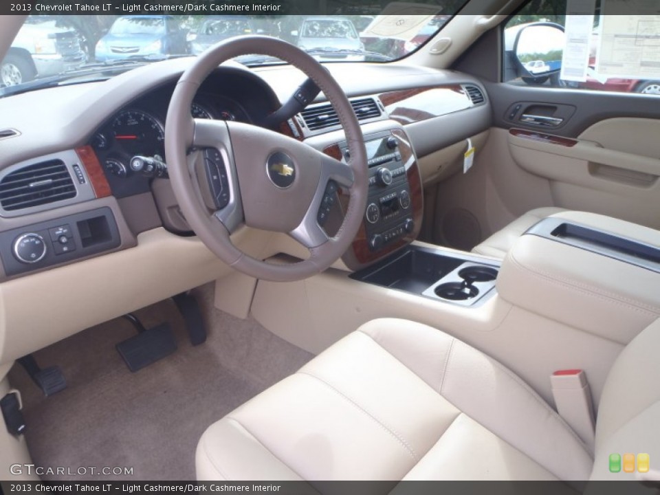 Light Cashmere/Dark Cashmere Interior Prime Interior for the 2013 Chevrolet Tahoe LT #89168563