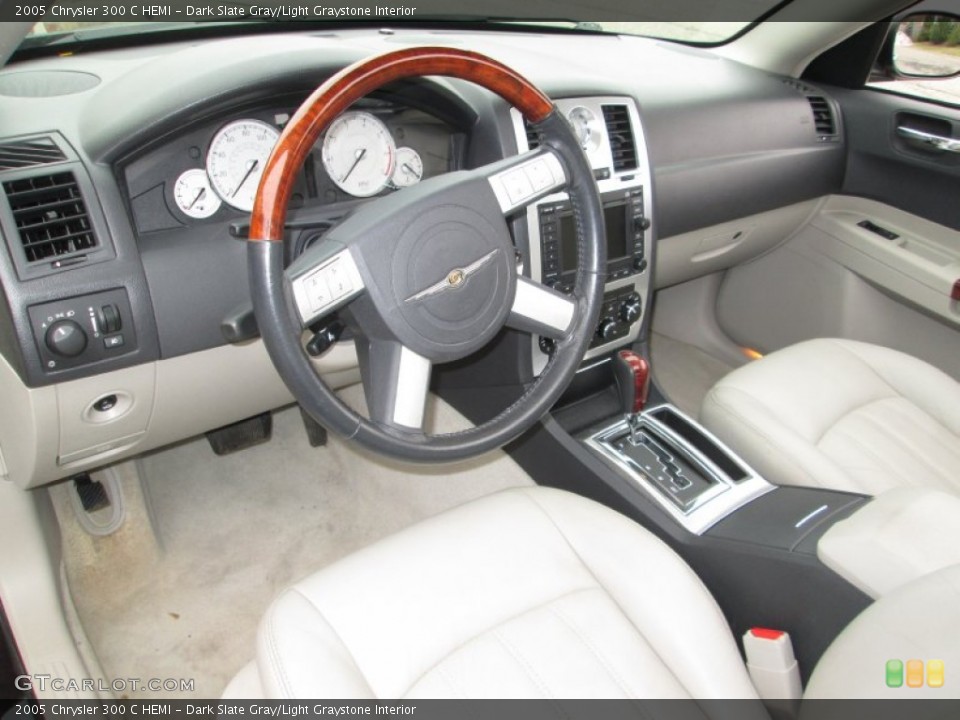 Dark Slate Gray/Light Graystone Interior Prime Interior for the 2005 Chrysler 300 C HEMI #89168620