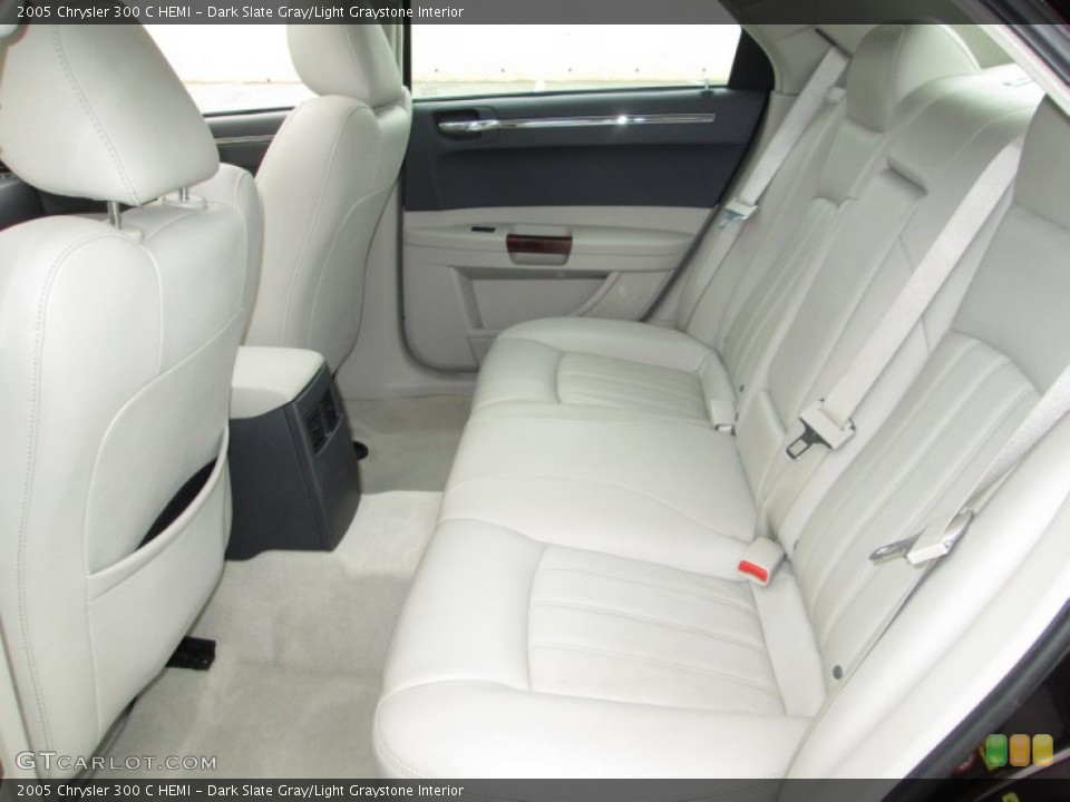 Dark Slate Gray/Light Graystone Interior Rear Seat for the 2005 Chrysler 300 C HEMI #89168665