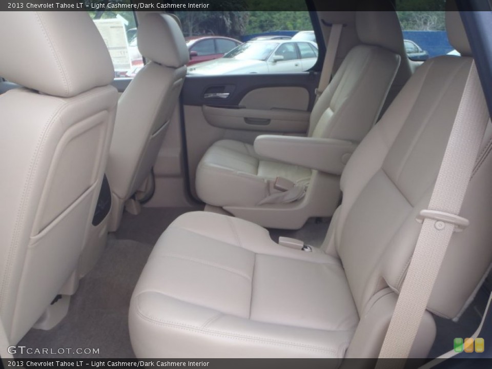 Light Cashmere/Dark Cashmere Interior Rear Seat for the 2013 Chevrolet Tahoe LT #89168752