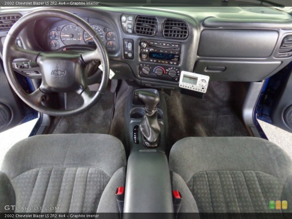 Graphite Interior Dashboard for the 2002 Chevrolet Blazer LS ZR2 4x4 #89169247