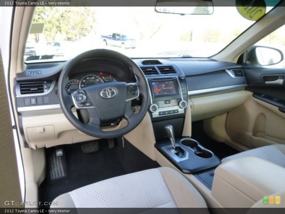 Ivory Interior Prime Interior for the 2012 Toyota Camry LE #89180833