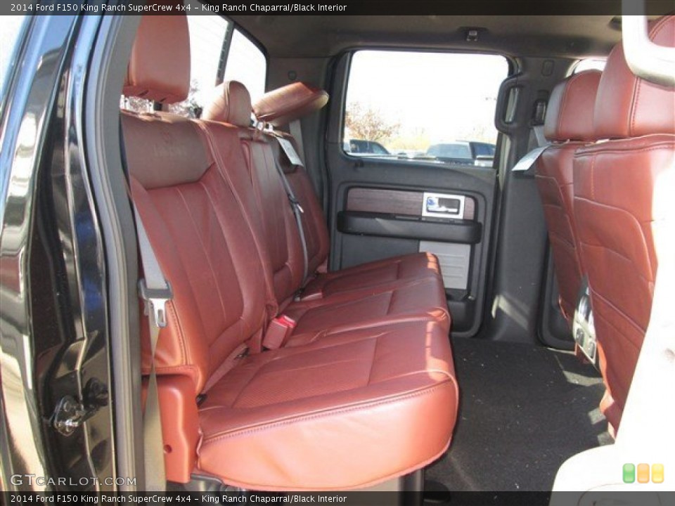 King Ranch Chaparral/Black Interior Rear Seat for the 2014 Ford F150 King Ranch SuperCrew 4x4 #89180881