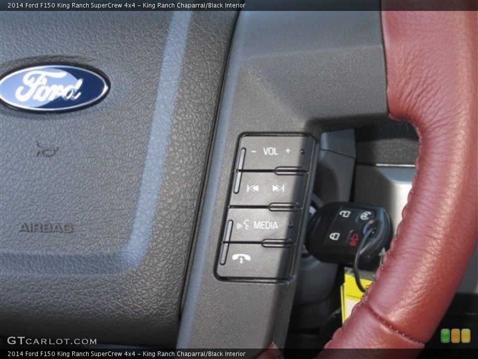 King Ranch Chaparral/Black Interior Controls for the 2014 Ford F150 King Ranch SuperCrew 4x4 #89180953