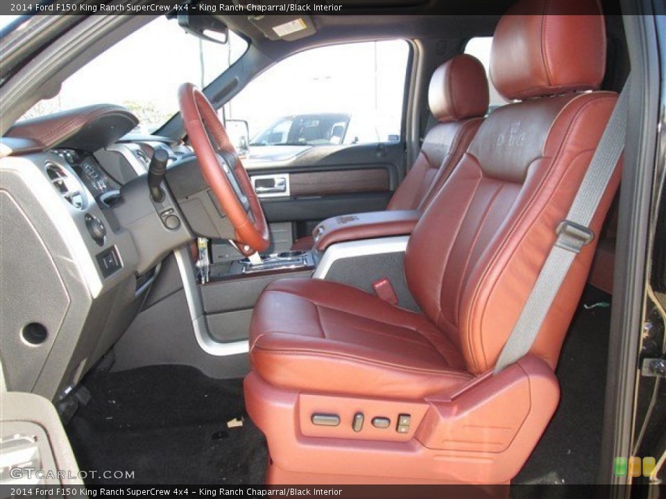 King Ranch Chaparral/Black Interior Prime Interior for the 2014 Ford F150 King Ranch SuperCrew 4x4 #89181064