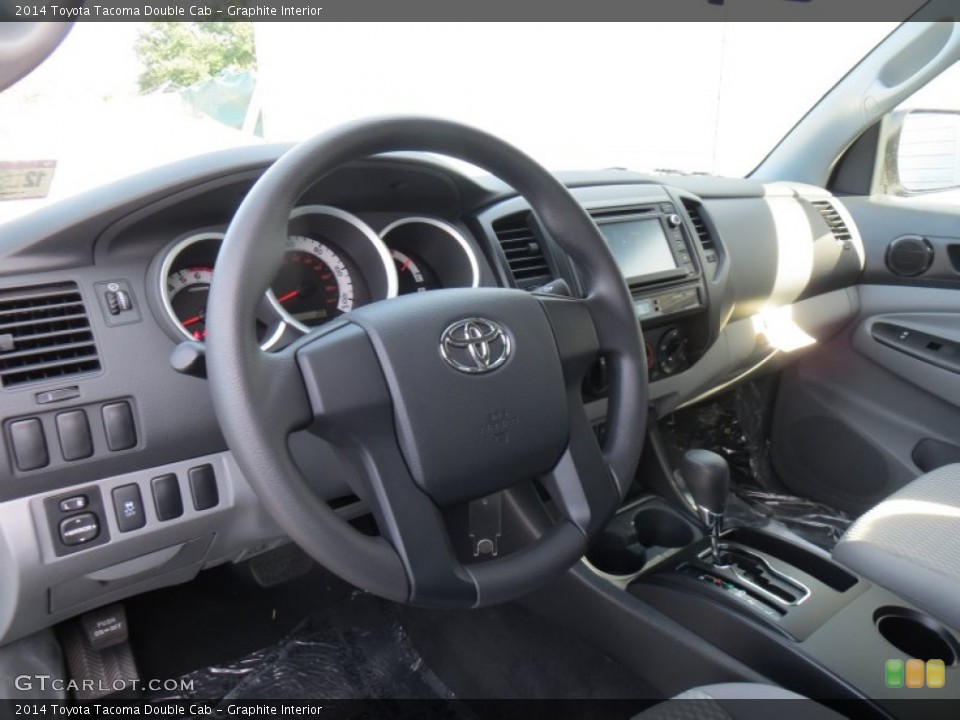 Graphite Interior Dashboard for the 2014 Toyota Tacoma Double Cab #89182438