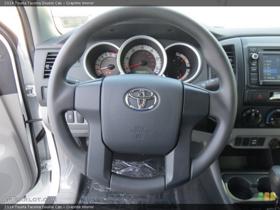 Graphite Interior Steering Wheel for the 2014 Toyota Tacoma Double Cab #89182570