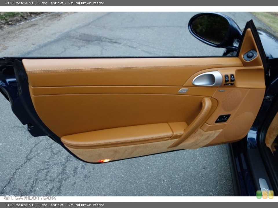 Natural Brown Interior Door Panel for the 2010 Porsche 911 Turbo Cabriolet #89183047