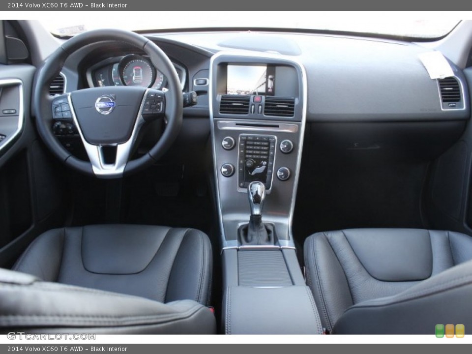 Black Interior Dashboard for the 2014 Volvo XC60 T6 AWD #89183296