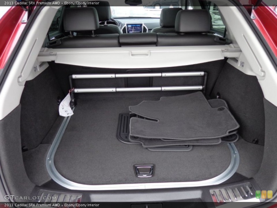 Ebony/Ebony Interior Trunk for the 2013 Cadillac SRX Premium AWD #89190682