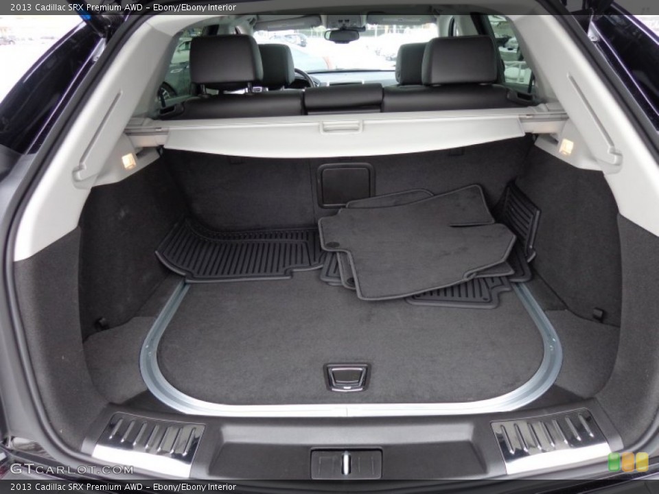 Ebony/Ebony Interior Trunk for the 2013 Cadillac SRX Premium AWD #89191081