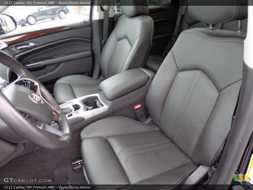 Ebony/Ebony Interior Front Seat for the 2013 Cadillac SRX Premium AWD #89191174