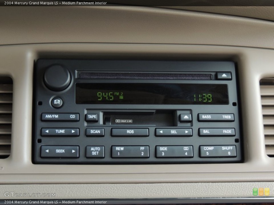 Medium Parchment Interior Audio System for the 2004 Mercury Grand Marquis LS #89196862