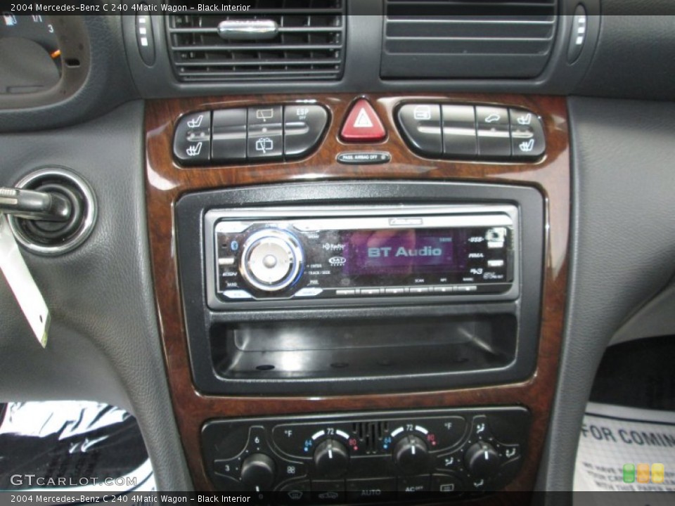 Black Interior Controls for the 2004 Mercedes-Benz C 240 4Matic Wagon #89198983