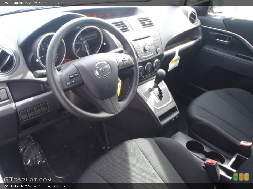 Black Interior Photo for the 2014 Mazda MAZDA5 Sport #89201138