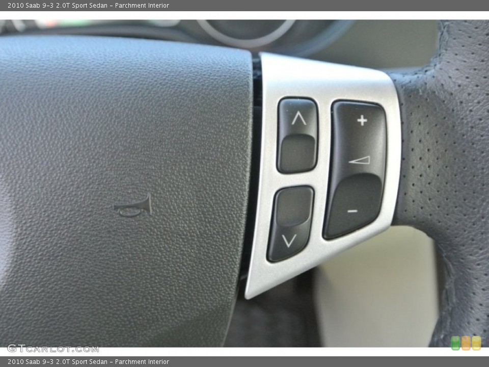 Parchment Interior Controls for the 2010 Saab 9-3 2.0T Sport Sedan #89201981