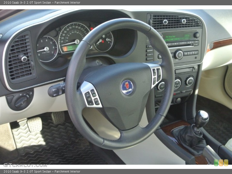 Parchment Interior Dashboard for the 2010 Saab 9-3 2.0T Sport Sedan #89202190