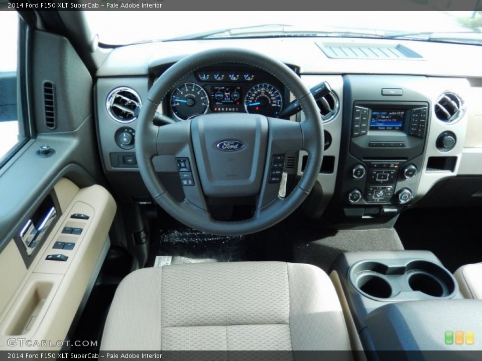 Pale Adobe Interior Dashboard for the 2014 Ford F150 XLT SuperCab #89202585