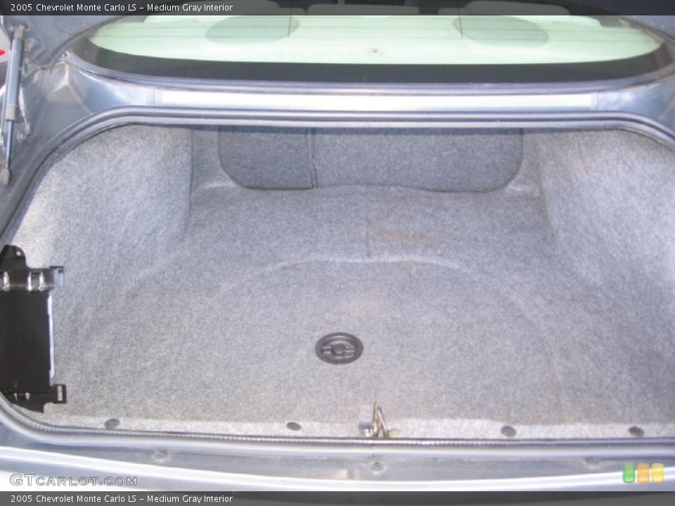 Medium Gray Interior Trunk for the 2005 Chevrolet Monte Carlo LS #89203792