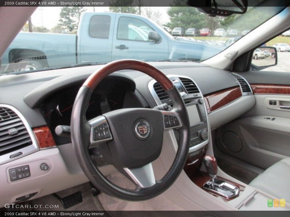 Ebony/Light Gray Interior Dashboard for the 2009 Cadillac SRX 4 V8 AWD #89207788