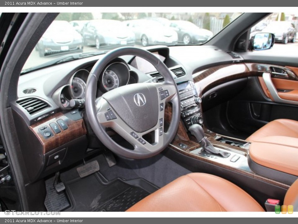 Umber 2011 Acura MDX Interiors