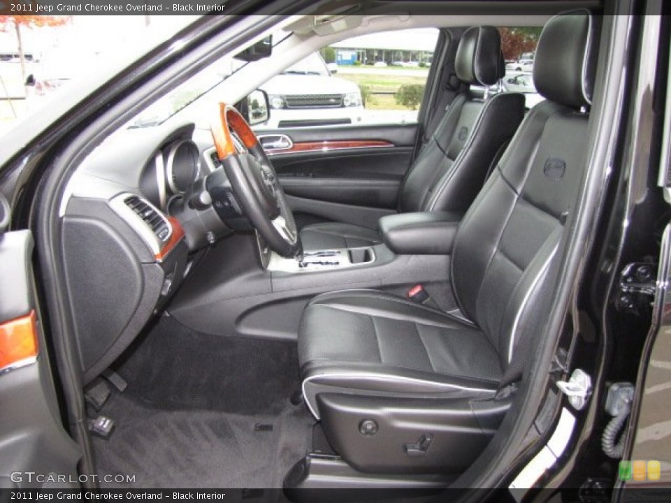 Black Interior Photo for the 2011 Jeep Grand Cherokee Overland #89227339